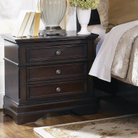 Coaster Furniture 203192 Cambridge 3-drawer Rectangular Nightstand Cappuccino